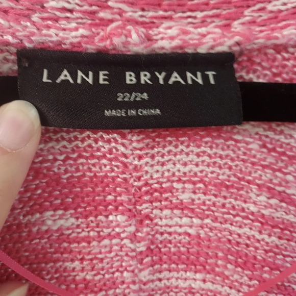 Lane Bryant Space Dye Short Sleeve Sweater in Size 22/24 - Picture 4 of 16